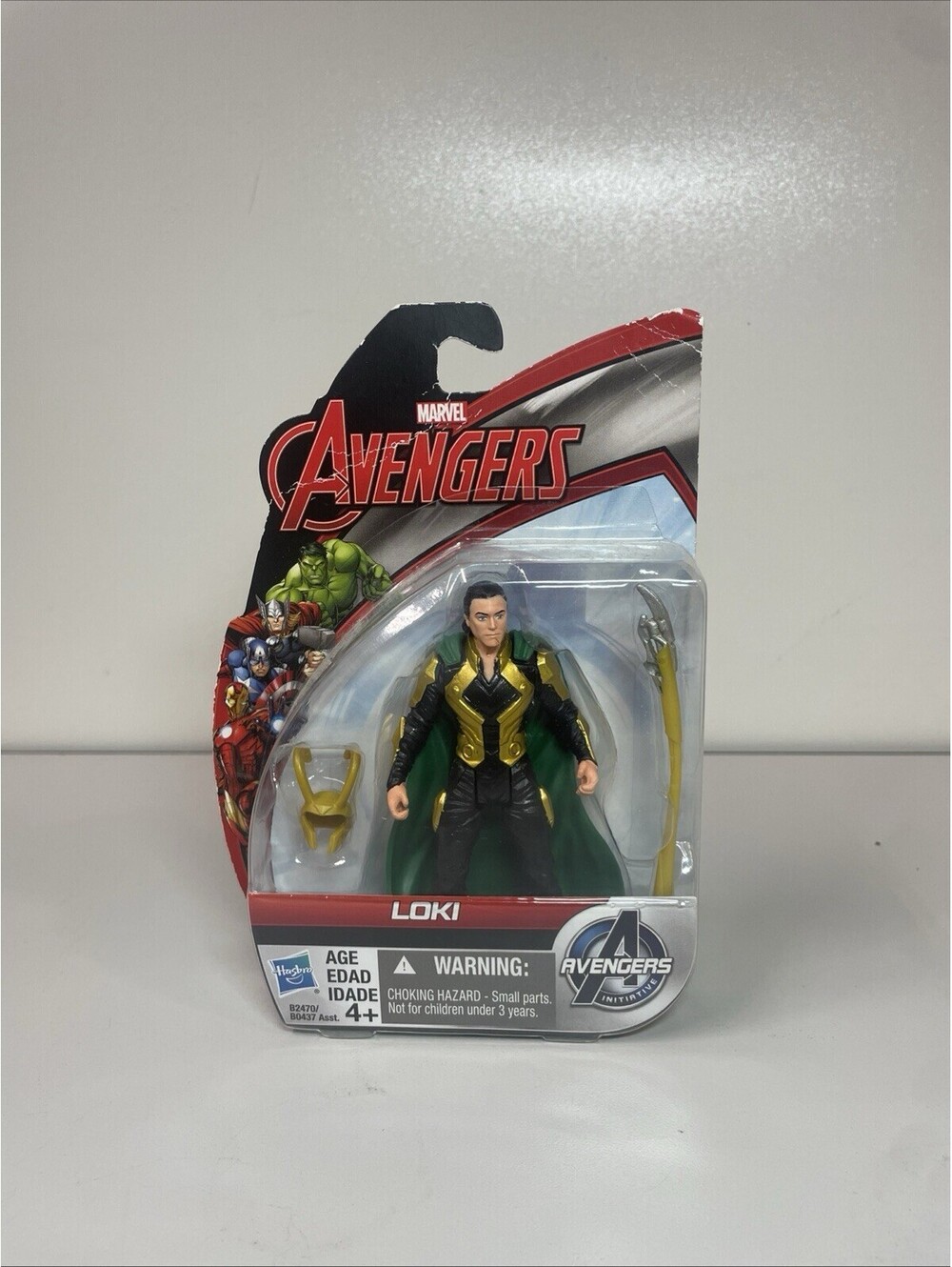 RARE Marvel Avengers LOKI Figure All Stars Avengers Initiative 3.75" New